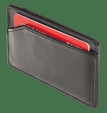 Logo trade corporate gifts image of: Credit card holder 215067