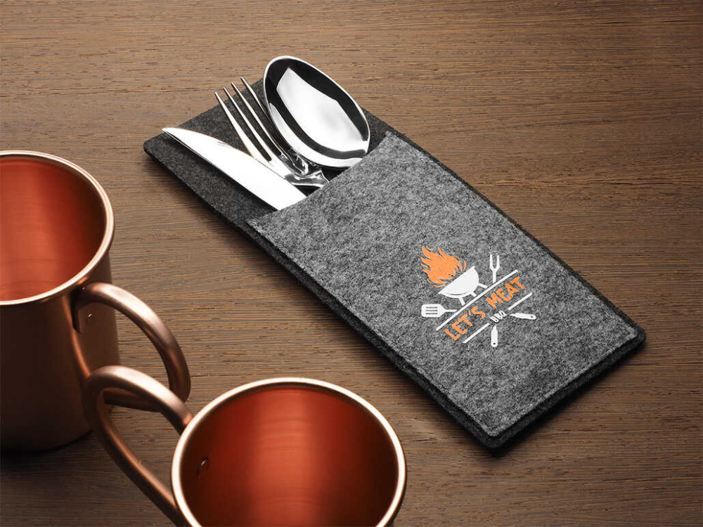 Logo trade promotional gift photo of: Cutlery case 1645246