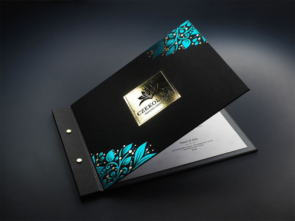 Logo trade promotional item photo of: Menu cover 1681280