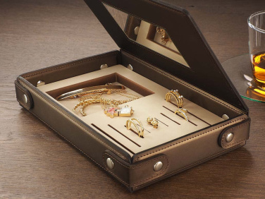 Logo trade promotional gifts picture of: Jewellery box 1674094