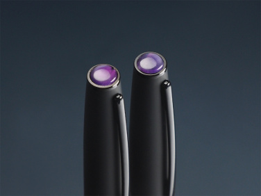 Logo trade promotional gifts image of: Amethyst Pen set  1288036