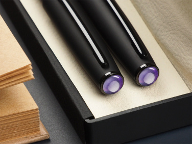 Logo trade promotional products picture of: Amethyst Pen set  1288036