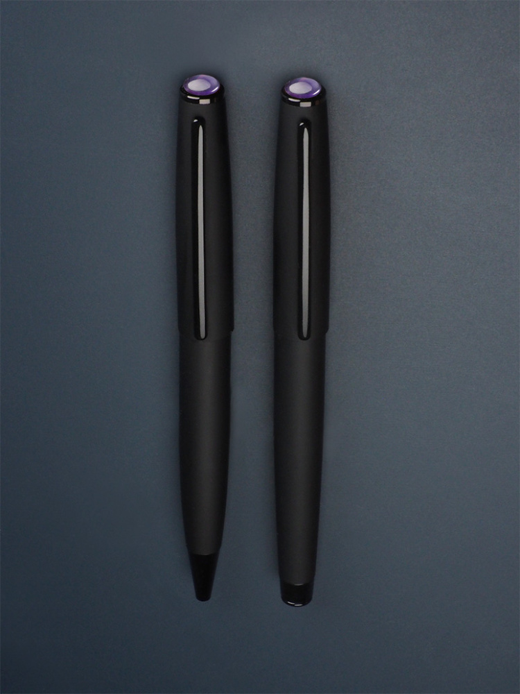 Logotrade promotional product picture of: Amethyst Pen set  1288036