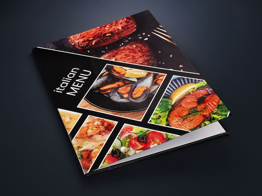 Logo trade promotional items picture of: Menu cover 1823117