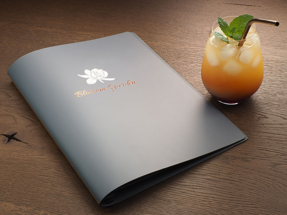 Logo trade promotional merchandise picture of: Menu cover 1788094