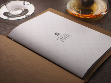 Logo trade promotional giveaways image of: Menu cover Ambiente 1178296