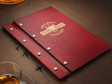 Logo trade promotional items image of: Menu cover 1860121