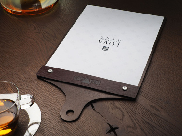 Logo trade promotional giveaways image of: Menu cover 1861121