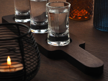 Logotrade promotional merchandise image of: Wooden 3 Shot Serving Board 1863121