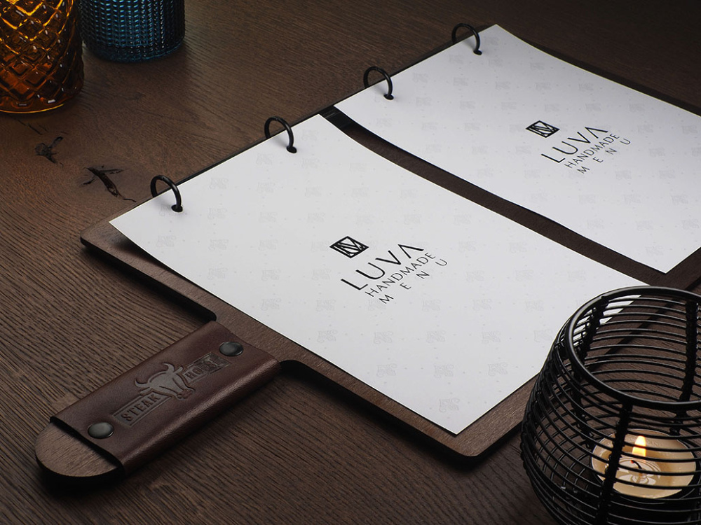 Logotrade promotional merchandise picture of: Menu cover 1864121