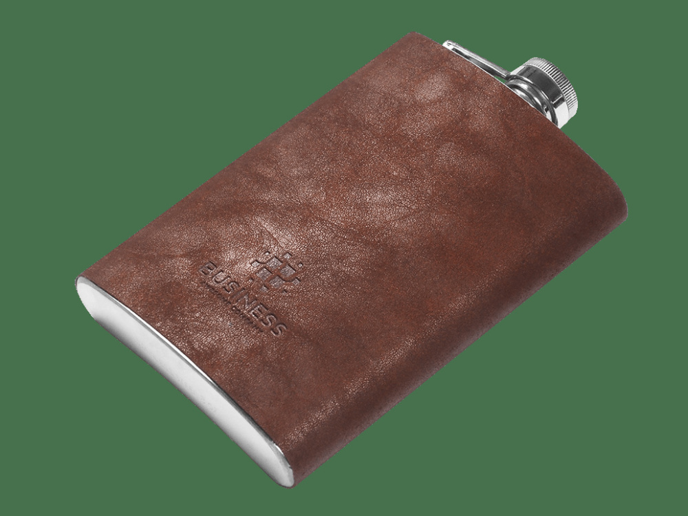 Logo trade advertising products picture of: Hip flask 425325