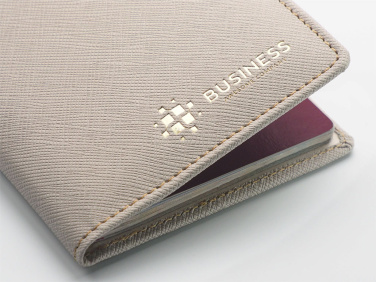 Logotrade corporate gift image of: RFID passport case 1301113