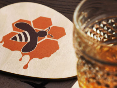 Logo trade promotional item photo of: Coaster 1607121