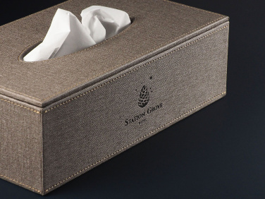 Logo trade promotional products picture of: Tissue box 992321