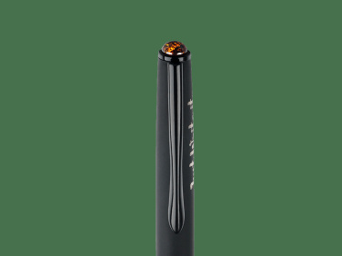 Logo trade promotional giveaway photo of: Ball pen with AMBER stone 2070036