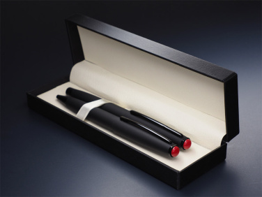 Logo trade promotional giveaway photo of: Coral stone Pen set 1285036