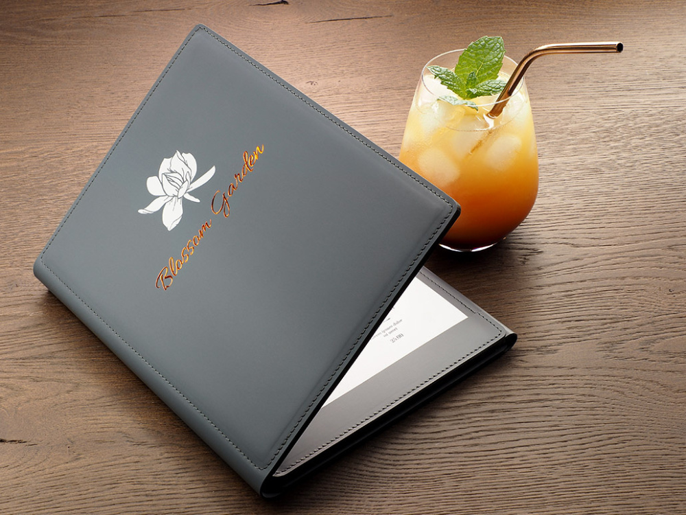 Logo trade business gifts image of: Menu 1112094