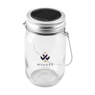 Logo trade corporate gifts image of: SunJar Solar Garden Light