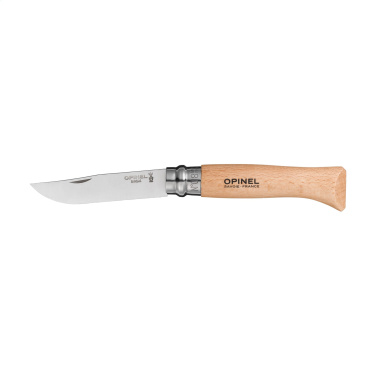 Logo trade promotional giveaways image of: Opinel Inox No 08 pocket knife