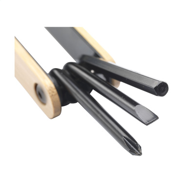 Logo trade promotional products image of: Bamboo Black Tool multi tool