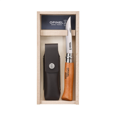 Logo trade advertising products picture of: Opinel No 08 Carbon pocket knife