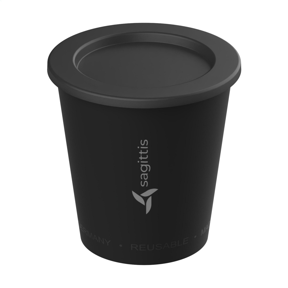 Logotrade business gifts photo of: Drinking Cup Bio-Based Lid 200 ml