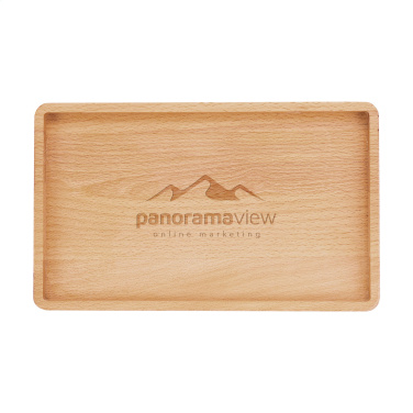 Logo trade business gift photo of: Harmony Serving Tray Rectangle