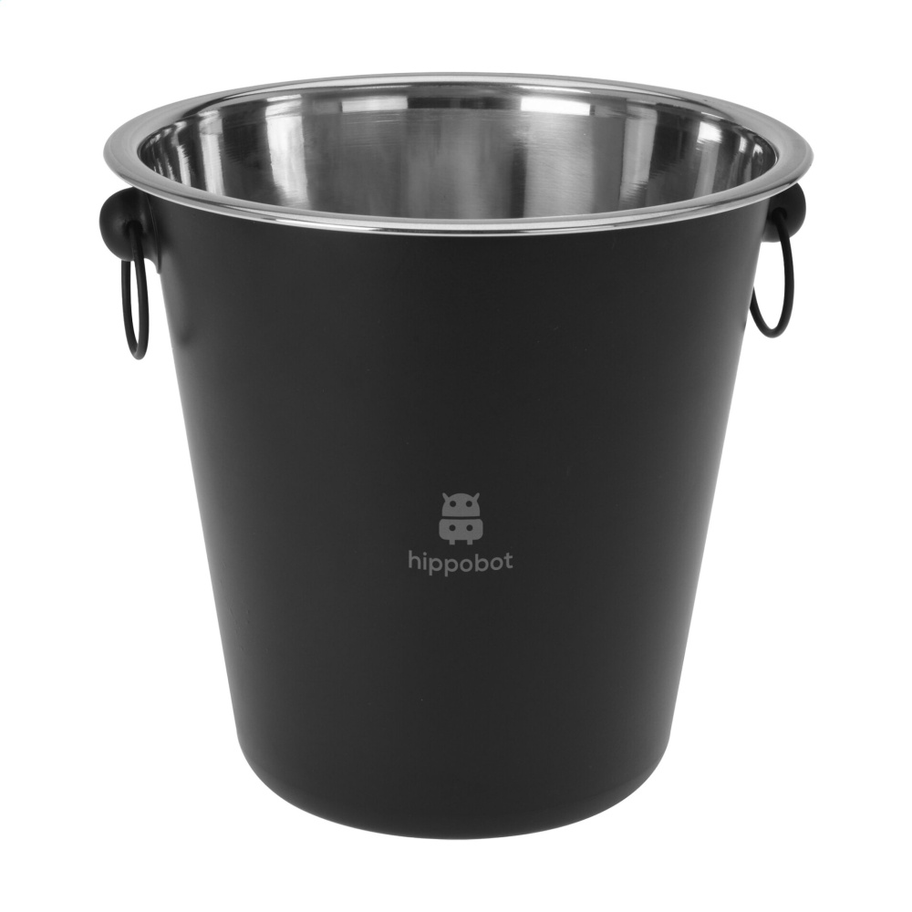 Logotrade promotional gift picture of: CoolBlack Champagne Bucket