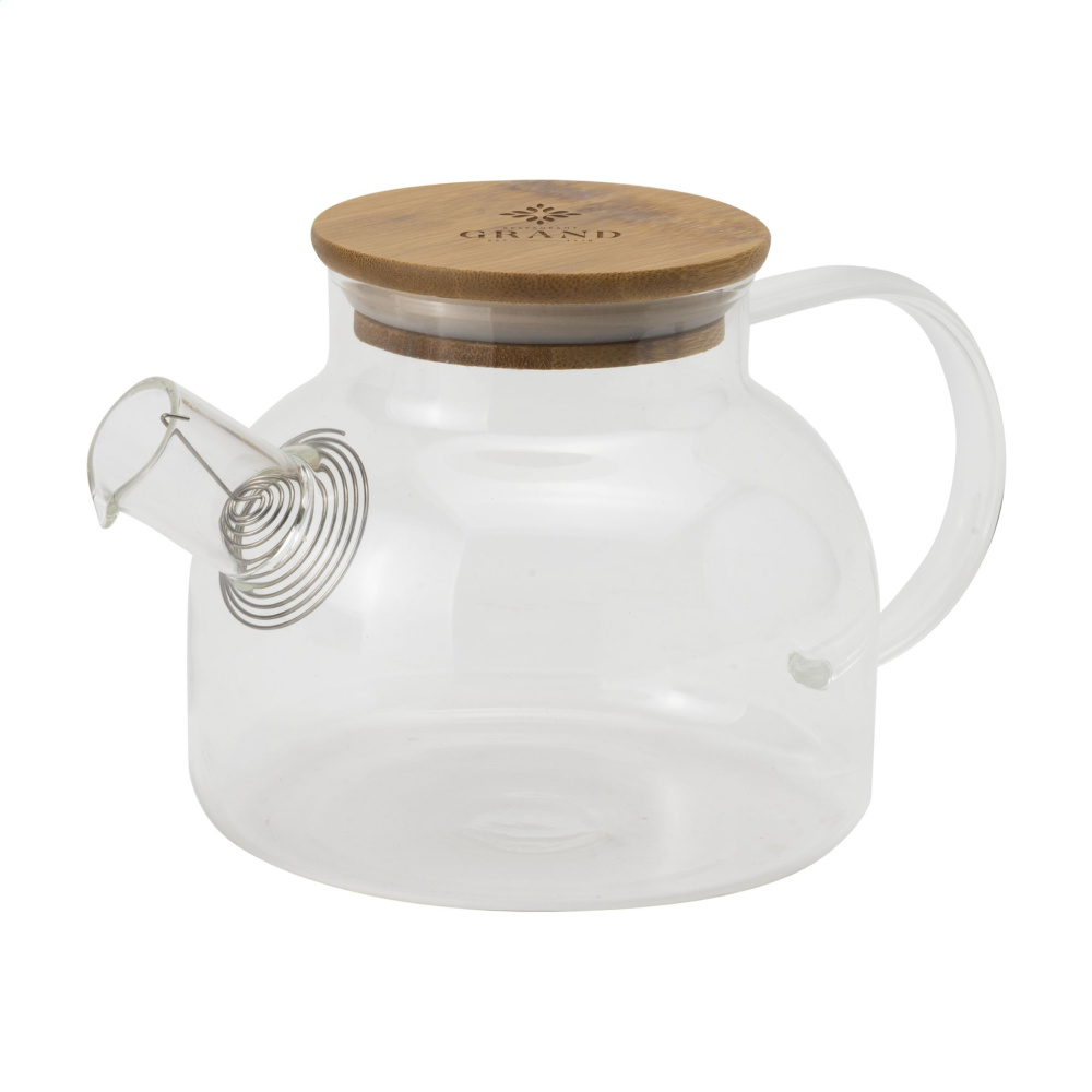 Logo trade business gift photo of: Teatime Glass Teapot