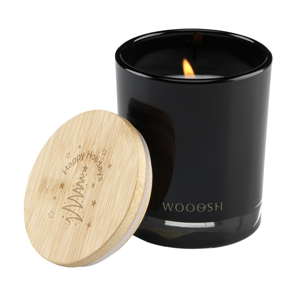 Logo trade promotional giveaway photo of: Wooosh Scented Candle Sweet Vanilla X-Mas