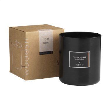 Logo trade promotional items image of: Wooosh Scented Candle True Wood X-Mas