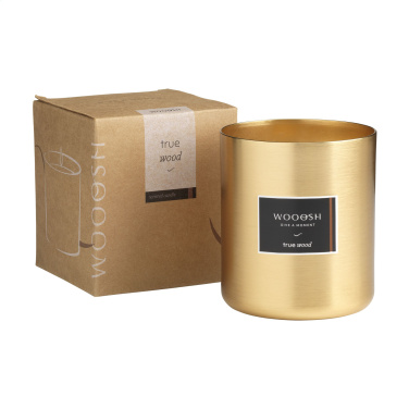 Logotrade promotional product image of: Wooosh Scented Candle True Wood X-Mas