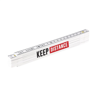 Logo trade promotional gifts picture of: Metric folding ruler