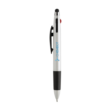 Logo trade promotional giveaways picture of: Triple Touch stylus pen