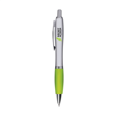 Logo trade promotional merchandise photo of: Athos Silver pen