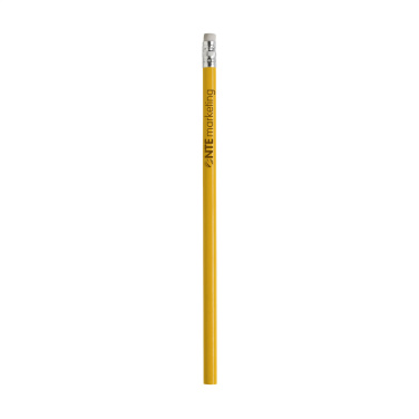 Logo trade advertising products image of: Topic varnished pencil