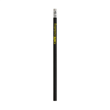 Logo trade business gifts image of: Topic varnished pencil