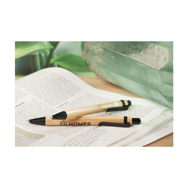 Logo trade promotional merchandise picture of: Boston Bamboo pen