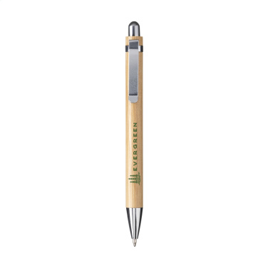 Logotrade promotional gift image of: Boston Bamboo pen