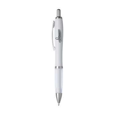 Logotrade promotional item image of: Athos White pen