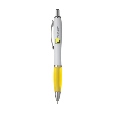 Logo trade advertising products picture of: Athos White pen