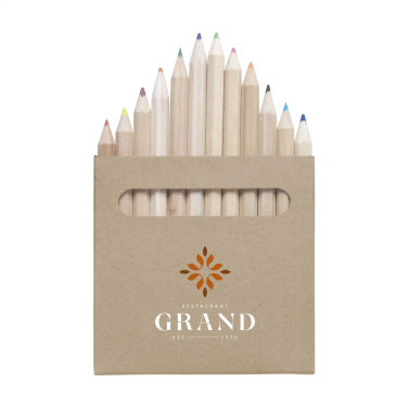 Logo trade promotional merchandise photo of: Pastelli coloured pencils