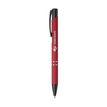 Logotrade promotional merchandise image of: Ebony Rubberised pen