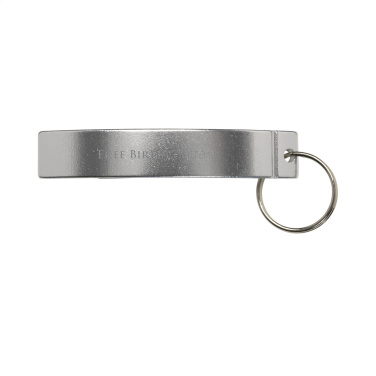 Logotrade corporate gift picture of: Alu Opener keyring