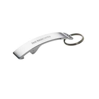 Logo trade advertising products picture of: Alu Opener keyring