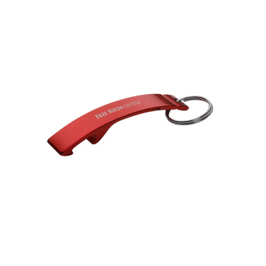 Logotrade promotional item image of: Alu Opener keyring