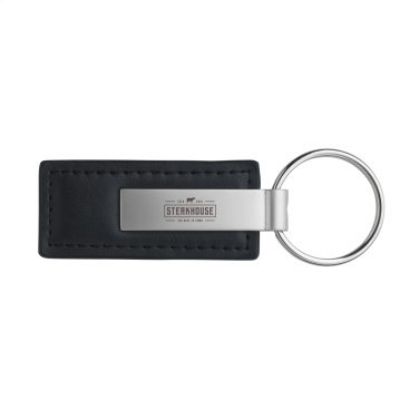 Logo trade promotional products picture of: LeatherKey keyring