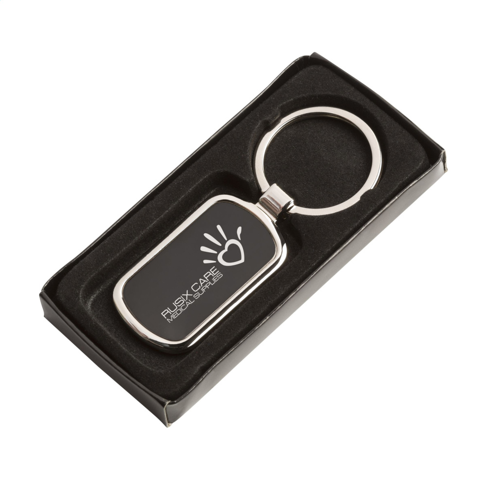 Logotrade promotional merchandise image of: KeyTag Rectangular keyring