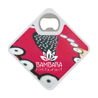 Logotrade promotional item picture of: Coaster Opener