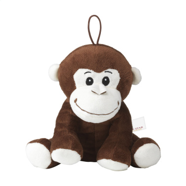 Logo trade business gift photo of: Moki plush ape cuddle toy